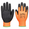 Luva Grip 13 de nitrilo com padrão pontilhado-Laranja/preto-S-RAG-Tailors-Fardas-e-Uniformes-Vestuario-Pro