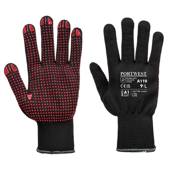 Luva Nylon Polka Dot-Preto-XXS-RAG-Tailors-Fardas-e-Uniformes-Vestuario-Pro