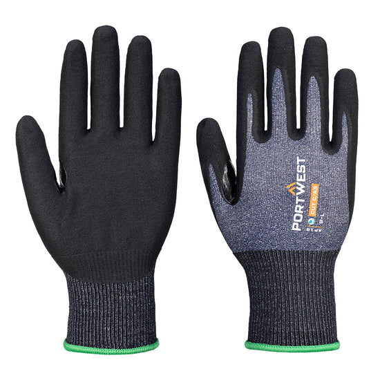 Luva de nitrilo SG Grip15 Eco (Embalagem de 12)-Azul/preto-XS-RAG-Tailors-Fardas-e-Uniformes-Vestuario-Pro
