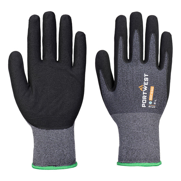 Luva de nitrilo SG Grip15 Eco (Pk12)-Cinzento/Preto-XS-RAG-Tailors-Fardas-e-Uniformes-Vestuario-Pro