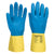Luva latex revestimento duplo-Amarelo/Azul-S-RAG-Tailors-Fardas-e-Uniformes-Vestuario-Pro
