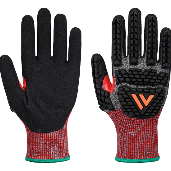 Luvas CS Impact F18 Nitrile Sandy-Cinzento/preto-S-RAG-Tailors-Fardas-e-Uniformes-Vestuario-Pro