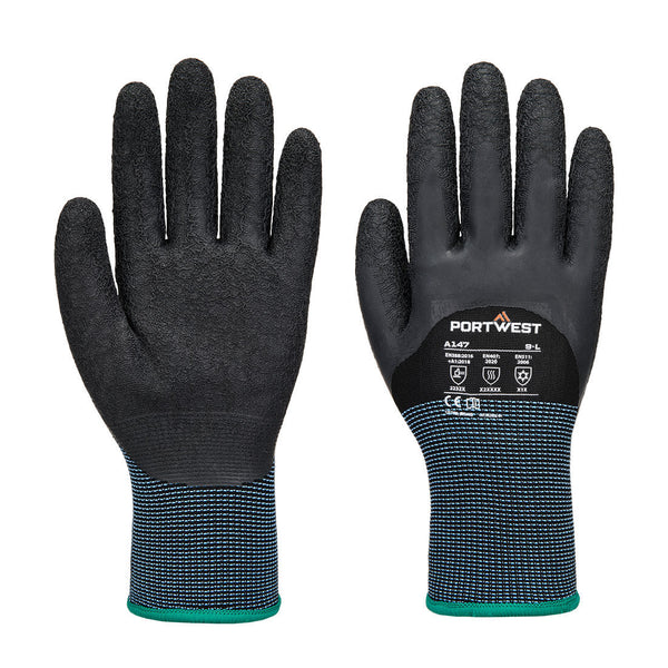 Luvas Cold 13 com Banho 3/4 em Látex Rugoso-Preto-XS-RAG-Tailors-Fardas-e-Uniformes-Vestuario-Pro