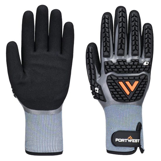 Luvas Impact Nitrile TPR Cold-Cinzento/preto-S-RAG-Tailors-Fardas-e-Uniformes-Vestuario-Pro