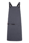 MEZCAL - Avental com peito orgânico urbano-Ardósia - 80-Único-RAG-Tailors-Fardas-e-Uniformes-Vestuario-Pro
