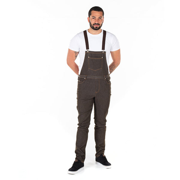 Macacão Unisex Robust-Denim Castanho - 822-XL-RAG-Tailors-Fardas-e-Uniformes-Vestuario-Pro