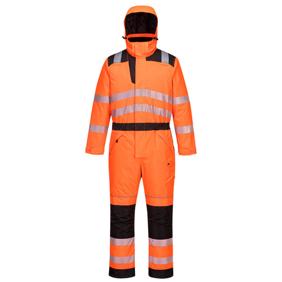 Macacão de inverno PW3 Hi-Vis-Laranja/Preto-S-RAG-Tailors-Fardas-e-Uniformes-Vestuario-Pro