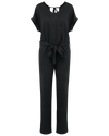 Macacão em Malha de Linho Manga Curta Senhora-Preto-XS-RAG-Tailors-Fardas-e-Uniformes-Vestuario-Pro