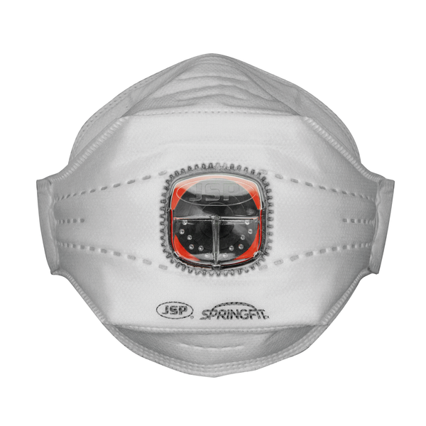 Máscara Descartável com Três Dobras FFP3V com Válvula-Branco-Único-RAG-Tailors-Fardas-e-Uniformes-Vestuario-Pro