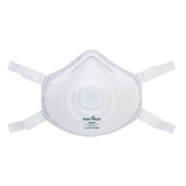 Máscara FFP3 Premium (PK5)-Branco-Único-RAG-Tailors-Fardas-e-Uniformes-Vestuario-Pro