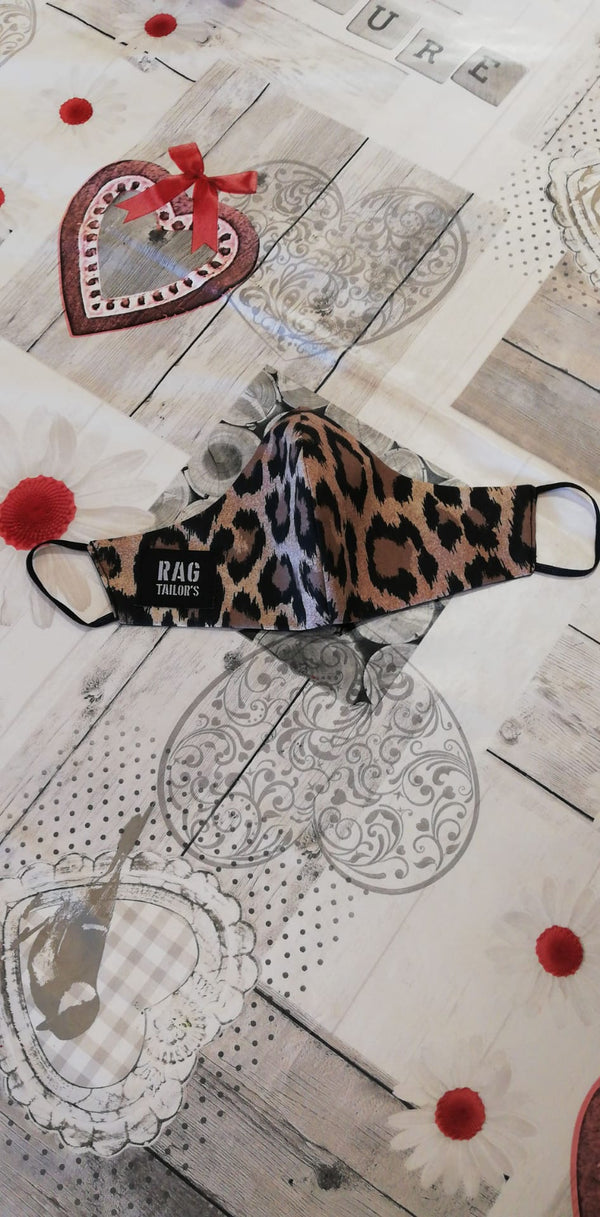 Máscara Reutilizável "Tigresse" - 1 unidade ou pack 3-RAG-Tailors-Fardas-e-Uniformes-Vestuario-Pro