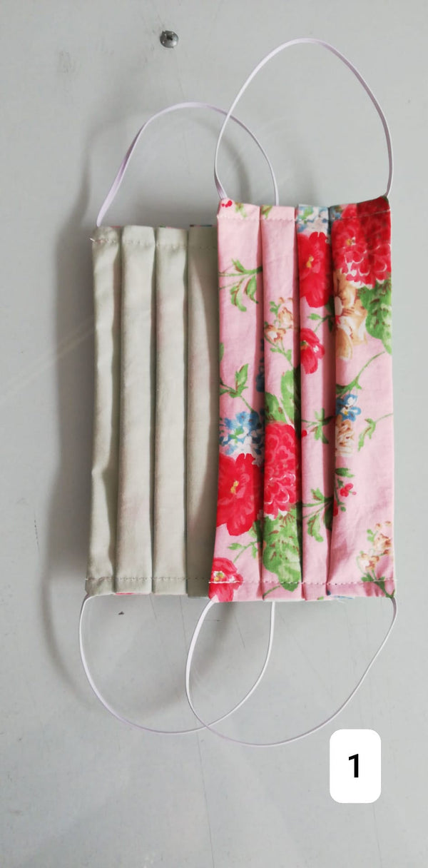 Máscaras de tecido Reversíveis - Diversos padrões - Packs 3 ou 5 unidades-RAG-Tailors-Fardas-e-Uniformes-Vestuario-Pro