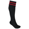 Meias de Desporto às Riscas Unissexo-Preto / Vermelho Desportivo-27/30 EU-RAG-Tailors-Fardas-e-Uniformes-Vestuario-Pro
