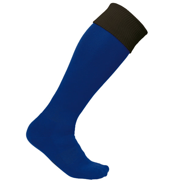 Meias de desporto bicolores-Dark Royal Blue / Black-35/38 EU-RAG-Tailors-Fardas-e-Uniformes-Vestuario-Pro