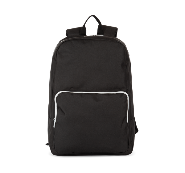 Mochila com Fecho em Contraste-Preto / Cinzento Claro-Único-RAG-Tailors-Fardas-e-Uniformes-Vestuario-Pro