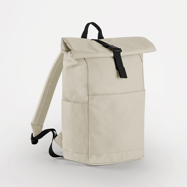 Mochila com Sistema Roll-Top Reciclada-Pedra Natural-Único-RAG-Tailors-Fardas-e-Uniformes-Vestuario-Pro