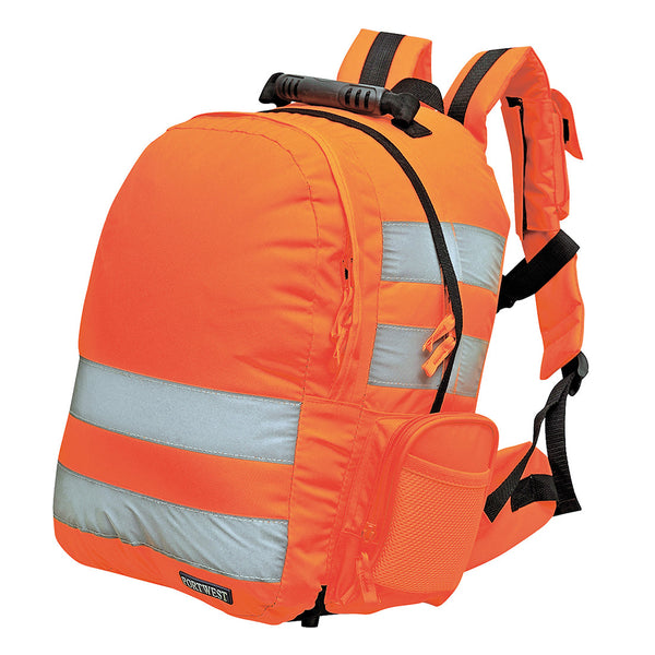 Mochila de libertação rápida de alta visibilidade-Laranja-Único-RAG-Tailors-Fardas-e-Uniformes-Vestuario-Pro