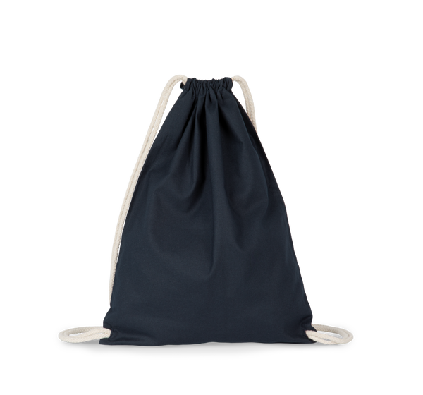 Mochila em algodão biológico com cordões-Azul Marinho-Único-RAG-Tailors-Fardas-e-Uniformes-Vestuario-Pro