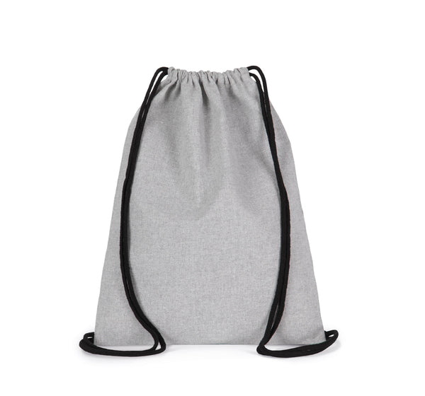 Mochila em material reciclado com cordão de ajuste-Flint Grey-Único-RAG-Tailors-Fardas-e-Uniformes-Vestuario-Pro