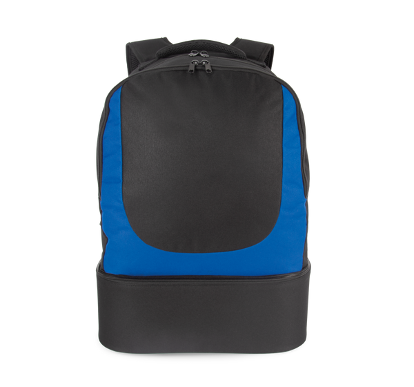 Mochila para Desportos de Equipa com Fundo Rígido-Preto / Azul Royal-Único-RAG-Tailors-Fardas-e-Uniformes-Vestuario-Pro