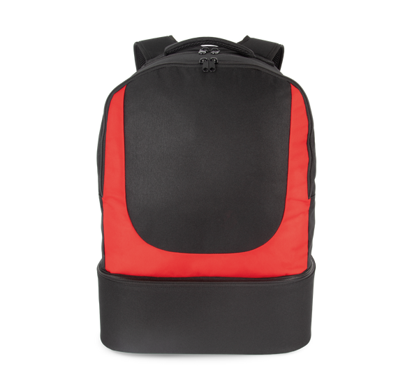 Mochila para Desportos de Equipa com Fundo Rígido-Preto / Vermelho-Único-RAG-Tailors-Fardas-e-Uniformes-Vestuario-Pro