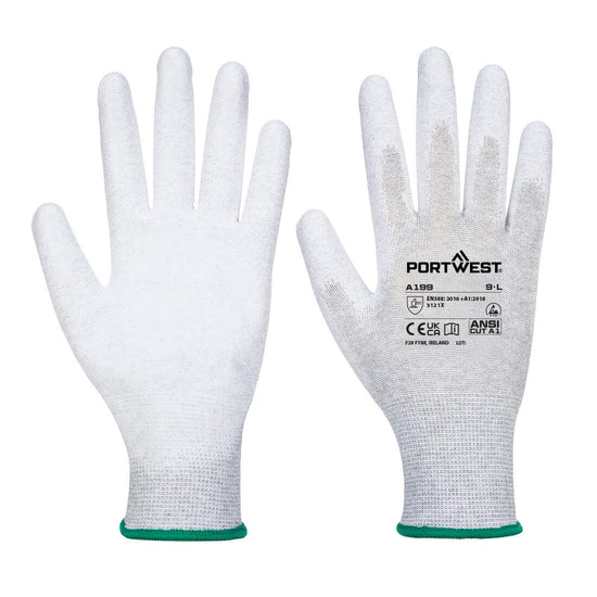 Multipack de palmas de PU ESD 13 (12 unidades)-Cinzento-XXS-RAG-Tailors-Fardas-e-Uniformes-Vestuario-Pro
