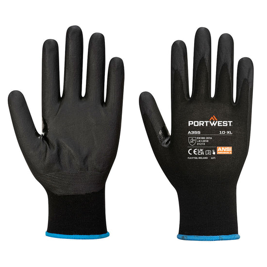 NPR15 Luva de nitrilo (touch screen) PK12-Preto-XS-RAG-Tailors-Fardas-e-Uniformes-Vestuario-Pro