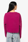 Sweatshirt Eco-responsável Decote Redondo Oversize Crop de Senhora-RAG-Tailors-Fardas-e-Uniformes-Vestuario-Pro