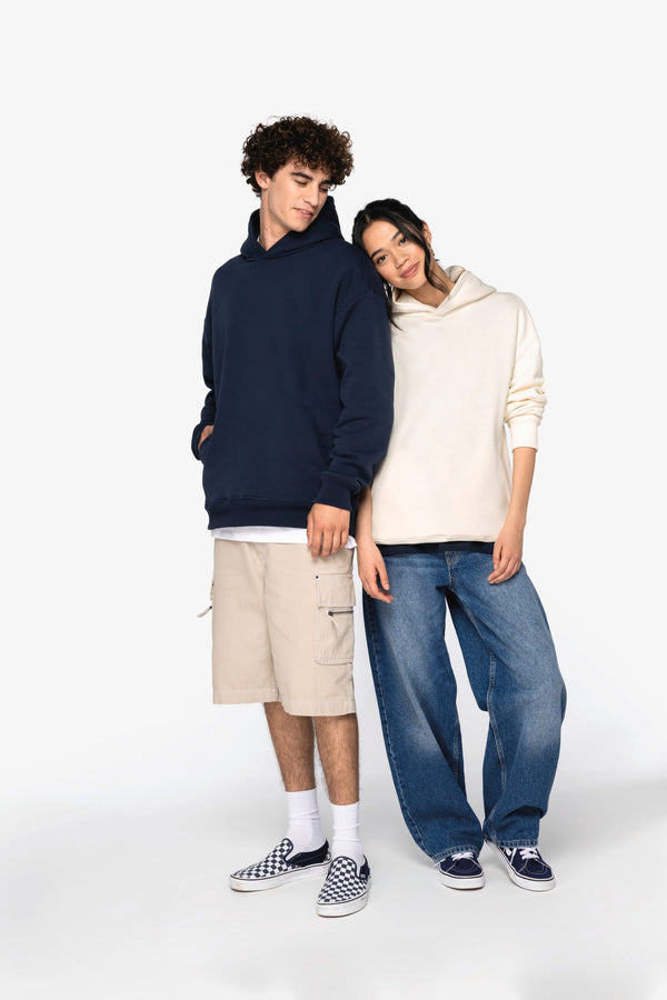 Sweatshirt Eco-responsável com Capuz Oversize Unissexo-RAG-Tailors-Fardas-e-Uniformes-Vestuario-Pro