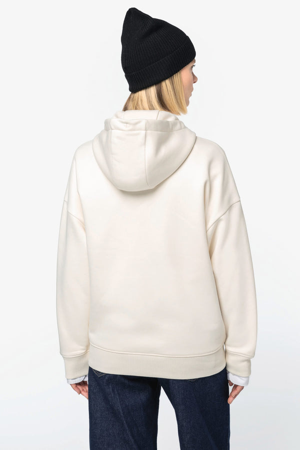 Sweatshirt Eco-responsável com Fecho e Capuz Oversize Unissexo-RAG-Tailors-Fardas-e-Uniformes-Vestuario-Pro