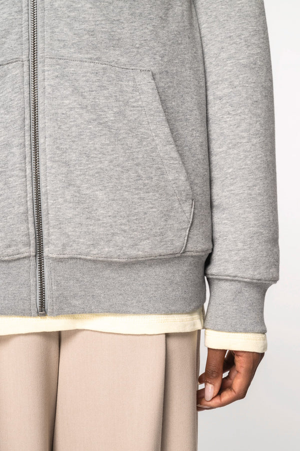 Casaco Sweatshirt com Forro em Sherpa Unissexo