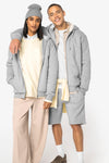 Casaco Sweatshirt com Forro em Sherpa Unissexo