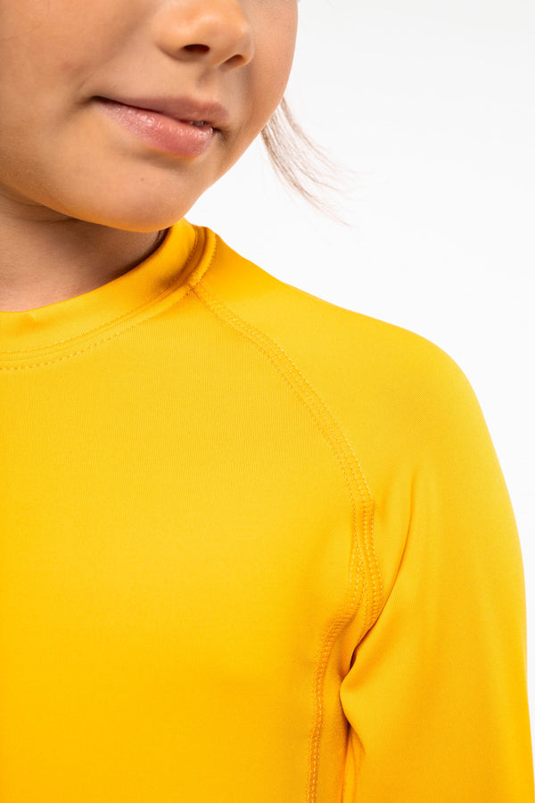 T-shirt de Criança Justa de Manga Comprida-RAG-Tailors-Fardas-e-Uniformes-Vestuario-Pro