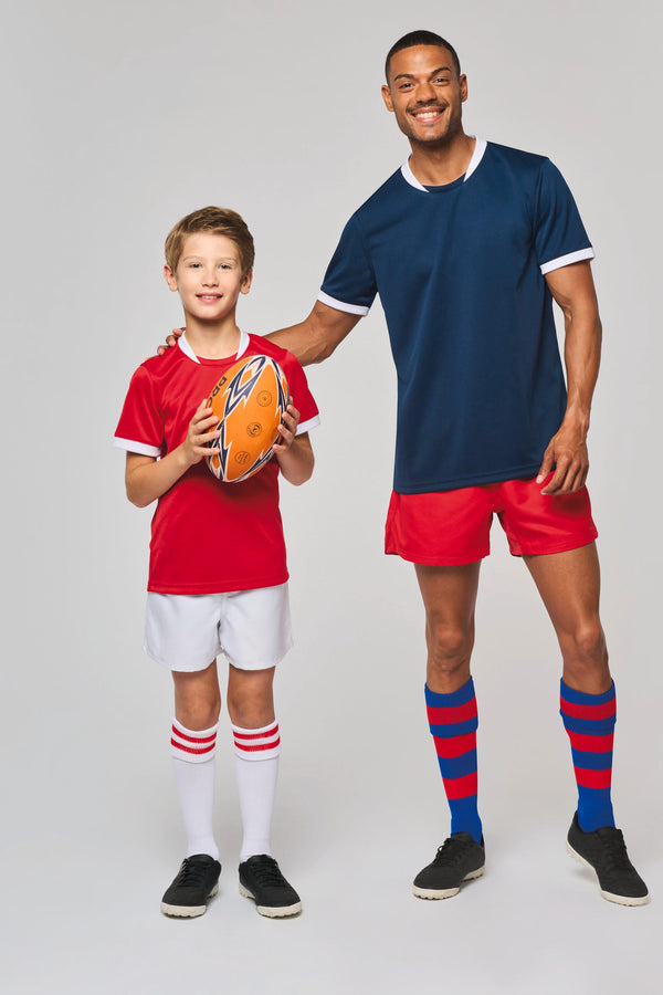 Camisola de Rugby de Manga Curta Criança-RAG-Tailors-Fardas-e-Uniformes-Vestuario-Pro