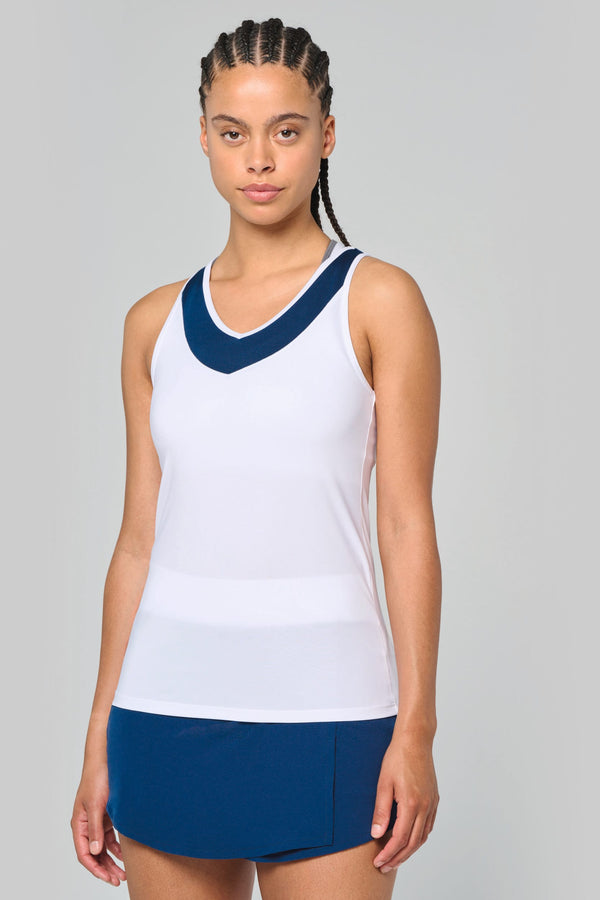Top de Padel Bicolor de Senhora-RAG-Tailors-Fardas-e-Uniformes-Vestuario-Pro