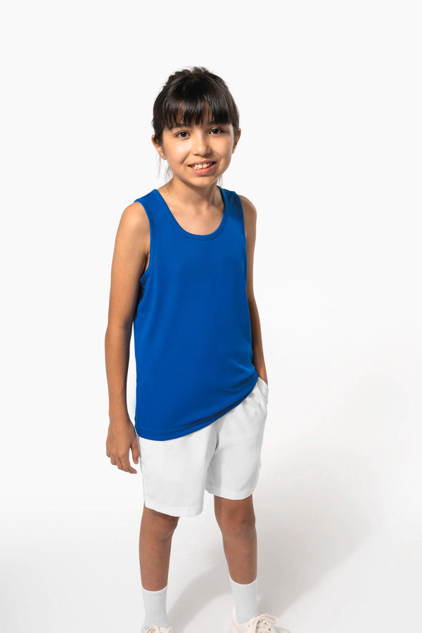 T-shirt de Desporto Sem Mangas de Criança-RAG-Tailors-Fardas-e-Uniformes-Vestuario-Pro