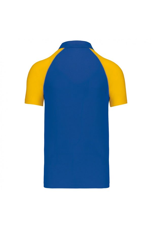 POLO BASEBALL HOMEM BICOLOR-RAG-Tailors-Fardas-e-Uniformes-Vestuario-Pro