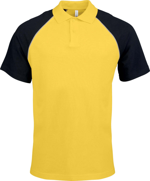 POLO BASEBALL HOMEM BICOLOR-RAG-Tailors-Fardas-e-Uniformes-Vestuario-Pro