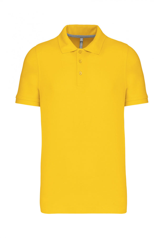 POLO MALHA VISEU MANGA CURTA 220 Gms-Amarelo-S-RAG-Tailors-Fardas-e-Uniformes-Vestuario-Pro