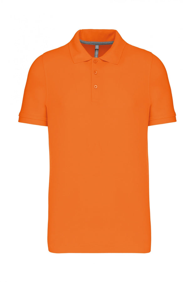 POLO MALHA VISEU MANGA CURTA 220 Gms-Laranja-S-RAG-Tailors-Fardas-e-Uniformes-Vestuario-Pro