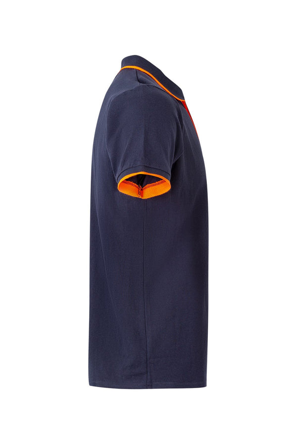 POLO VIVOS BICOLOR DE MANGA CURTA-RAG-Tailors-Fardas-e-Uniformes-Vestuario-Pro