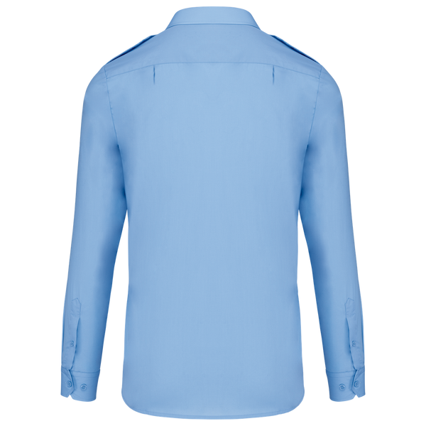 Camisa piloto de homem de manga comprida-RAG-Tailors-Fardas-e-Uniformes-Vestuario-Pro