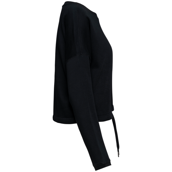 Sweatshirt Eco-responsável Decote Redondo Oversize Crop de Senhora-RAG-Tailors-Fardas-e-Uniformes-Vestuario-Pro