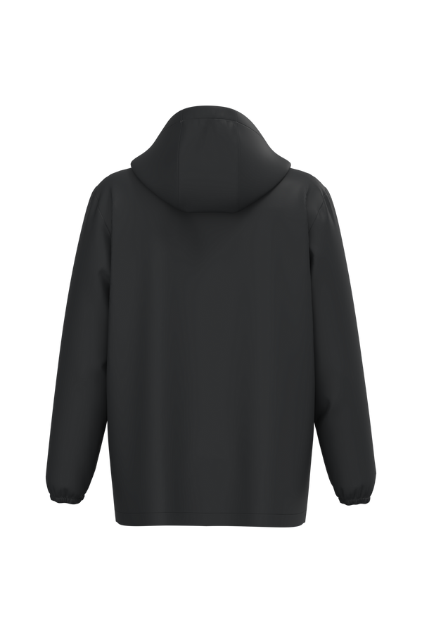 Camisola 1/2 fecho corta-vento impermeável eco-responsável unissexo