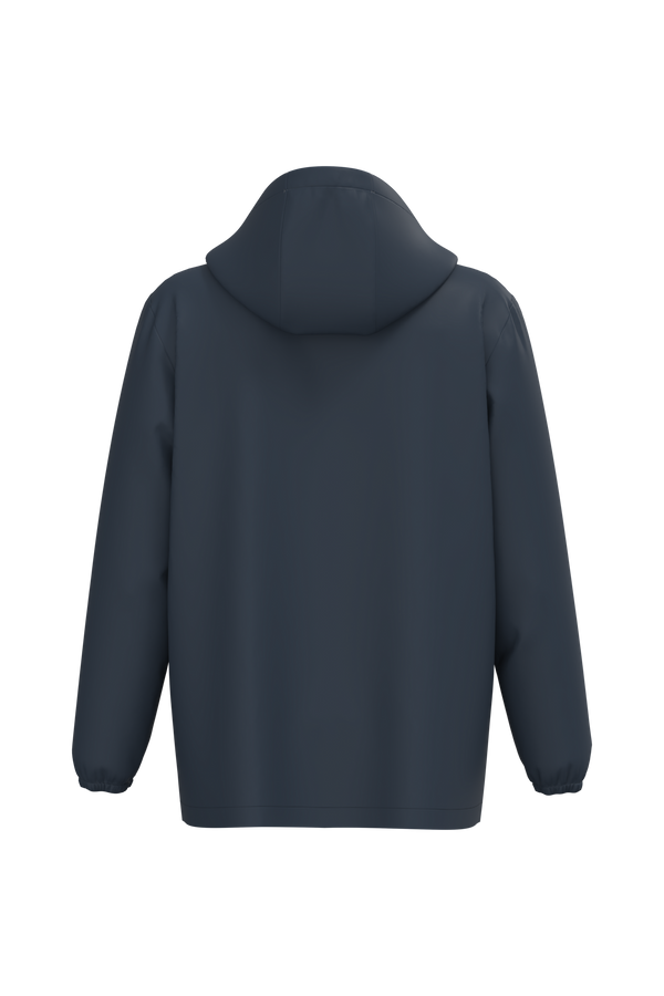 Camisola 1/2 fecho corta-vento impermeável eco-responsável unissexo