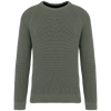 Camisola de Malha Grossa Homem-Caqui Orgânico-S-RAG-Tailors-Fardas-e-Uniformes-Vestuario-Pro