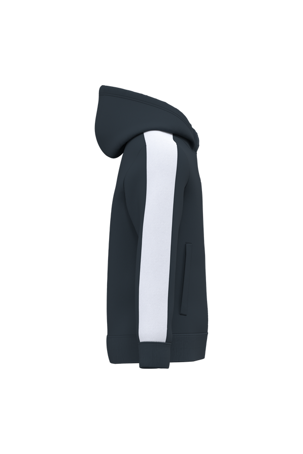 Sweatshirt com Capuz Bicolor de Criança-RAG-Tailors-Fardas-e-Uniformes-Vestuario-Pro