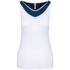 Top de Padel Bicolor de Senhora-Branco / Azul Marinho Desportivo-XS-RAG-Tailors-Fardas-e-Uniformes-Vestuario-Pro