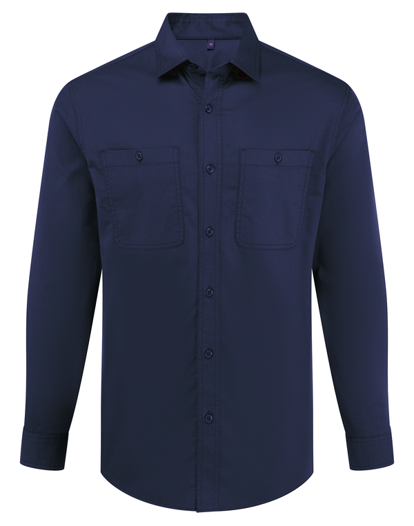 Sobrecamisa de Serviço Unissexo-Azul Marinho-XS-RAG-Tailors-Fardas-e-Uniformes-Vestuario-Pro