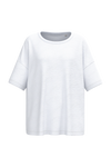 T-shirt Slub Oversize Eco-responsável Senhora-Branco-XS-RAG-Tailors-Fardas-e-Uniformes-Vestuario-Pro